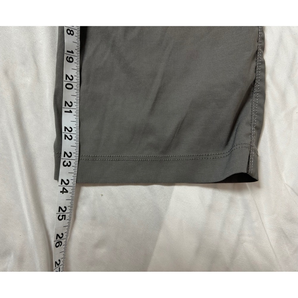 Duluth Trading Co Womens 16 Gray Dry on the Fly Cargo Crop Pants Hiking Outdoor - Picture 16 of 16